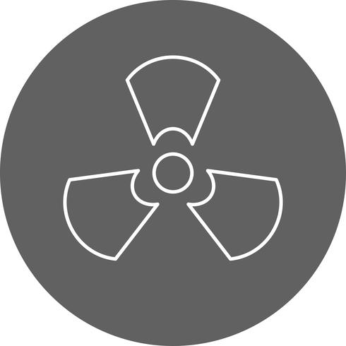 Radiation Vector Icon