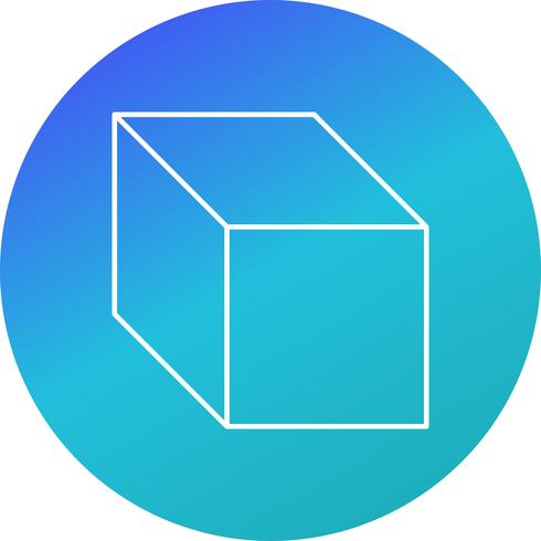Cube Vector Icon