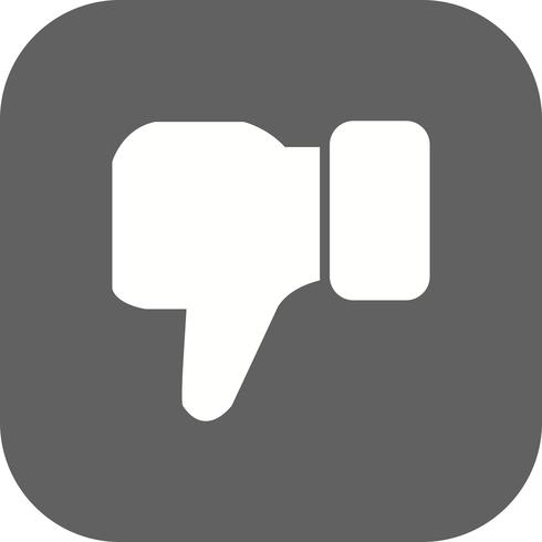 Dislike Vector Icon
