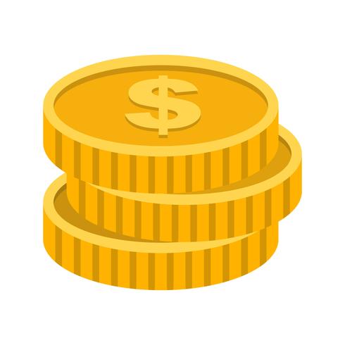 Coins Vector Icon