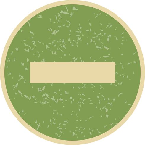 Minus Vector Icon