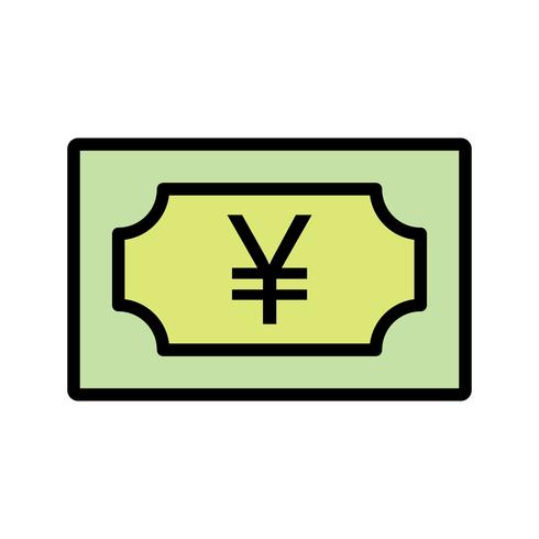 Yen Vector Icon