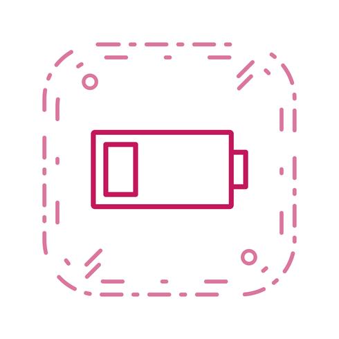 Low Battery Vector Icon