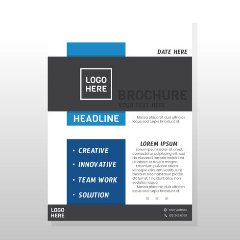 Business Brochure Design vector