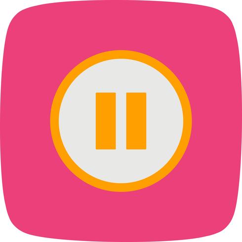 Pause Vector Icon