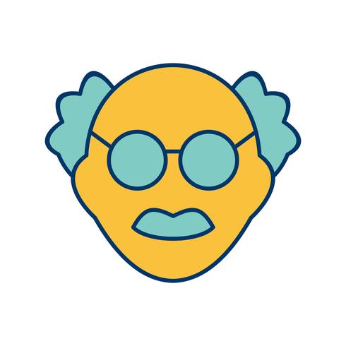 Male Scientist Vector Icon