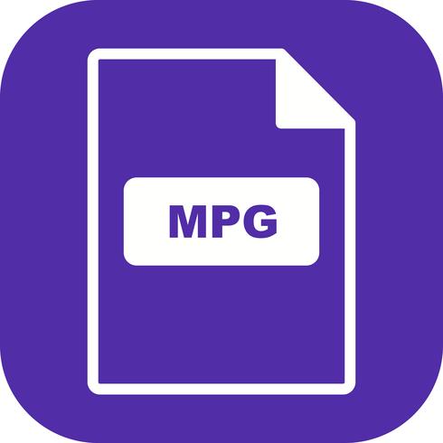 MPG Vector Icon