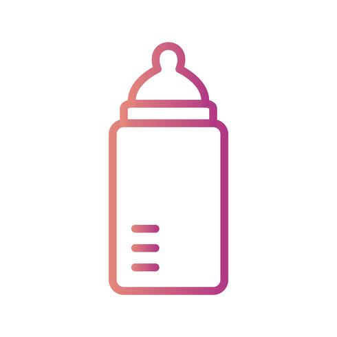 Baby Bottle Vector Icon