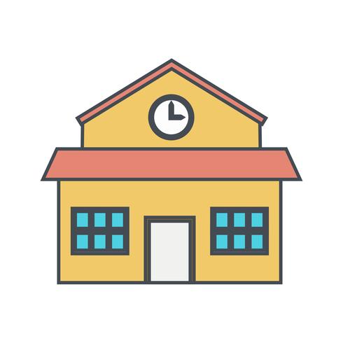 School Vector Icon