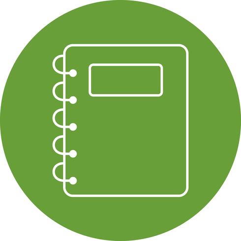 Notepad Vector Icon