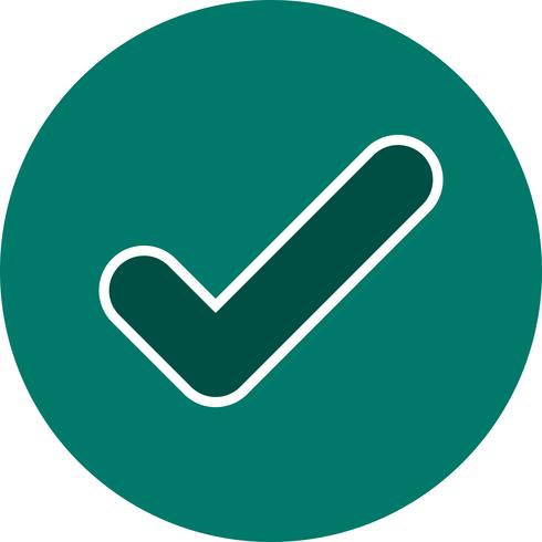 Tick Vector Icon