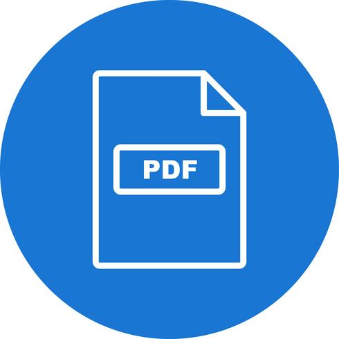 PDF Vector Icon