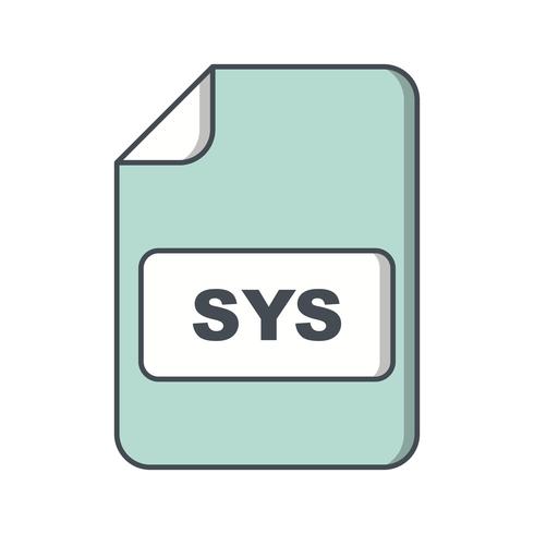 icono de vector sys