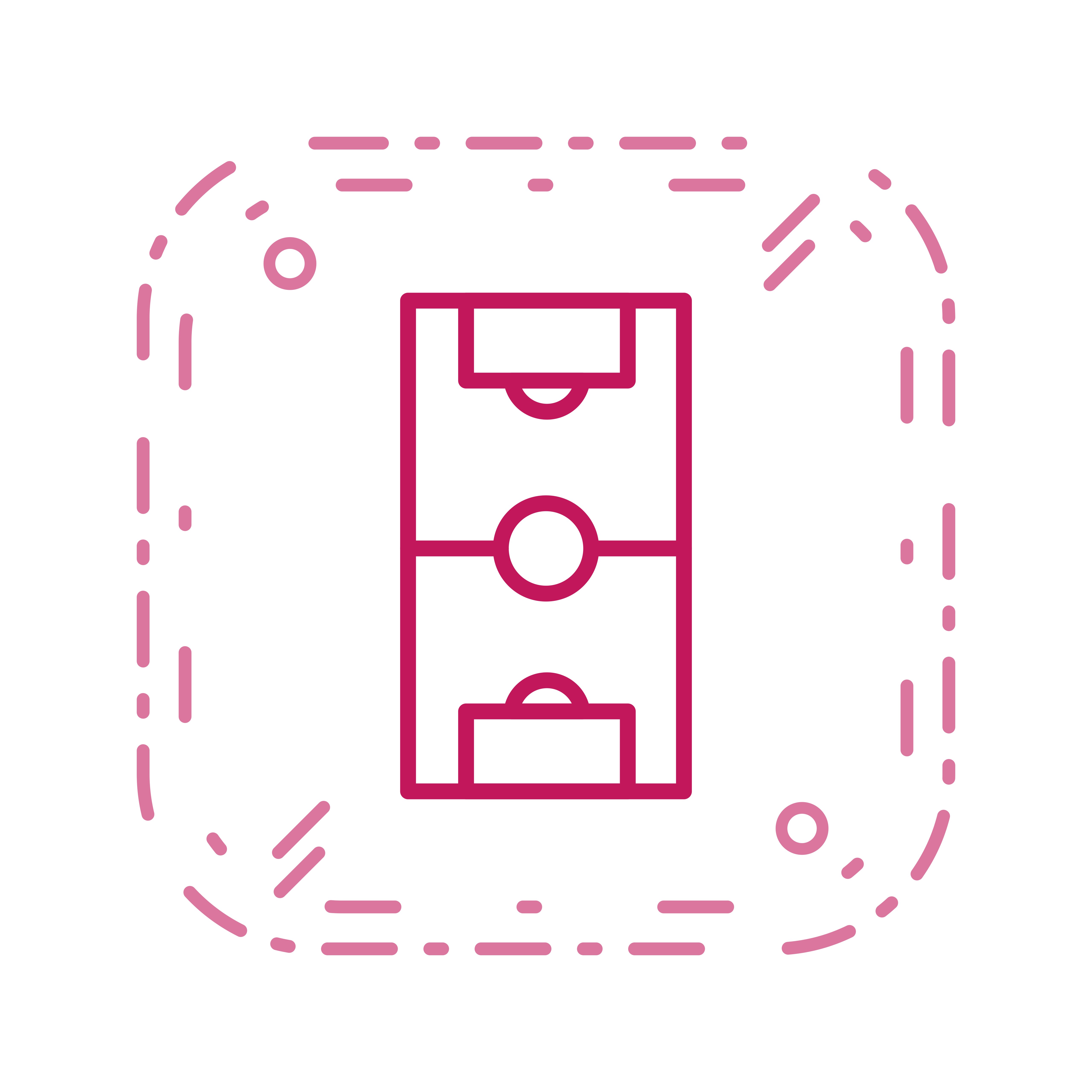 Soccer Field Vector Icon 379784 Vector Art at Vecteezy