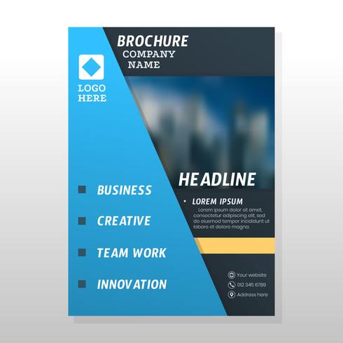 Business Brochure Design vector