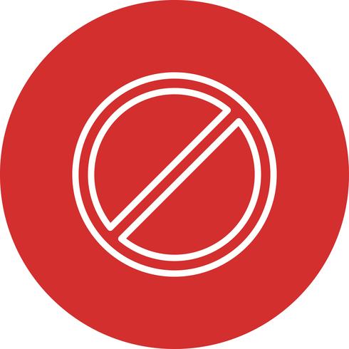 Forbidden Vector Icon