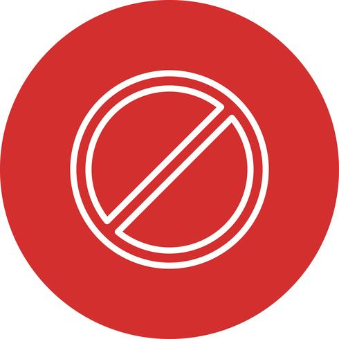 Forbidden Vector Icon