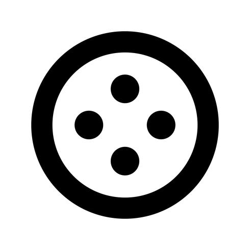 Button Vector Icon