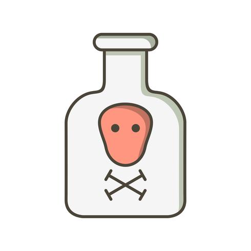 Icono de vector de productos químicos