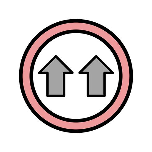 Vector Give Way IconVector Give Way Icon