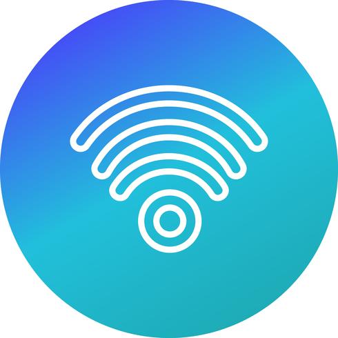 icono de vector wifi