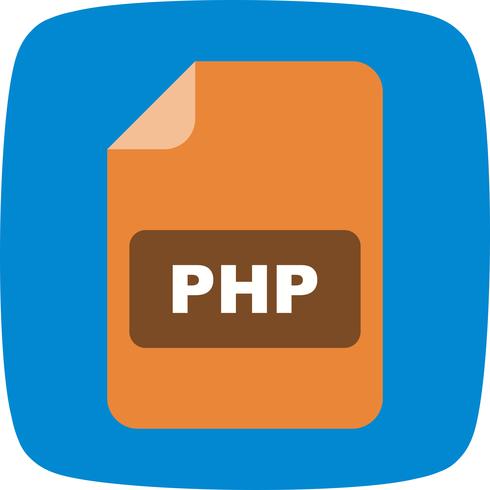 icono de vector php