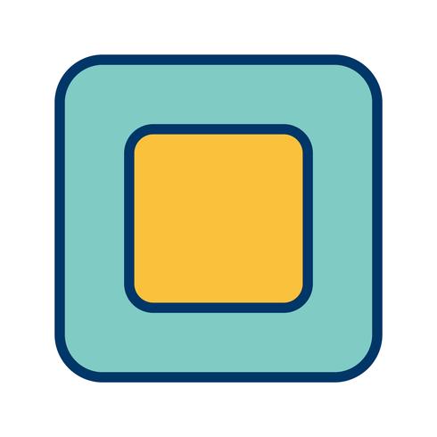 Stop Vector Icon