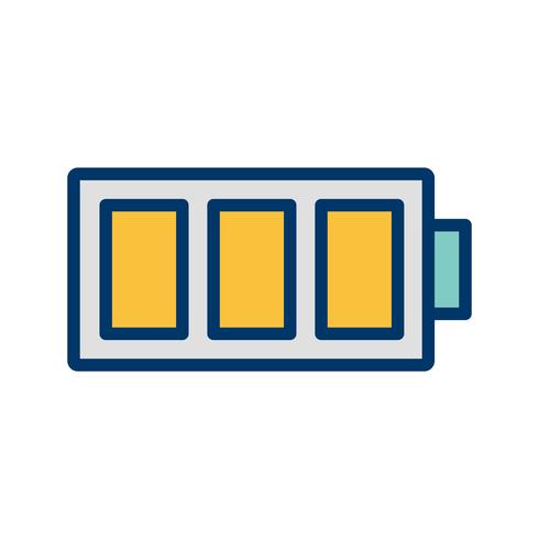 Full Battery Vector Icon
