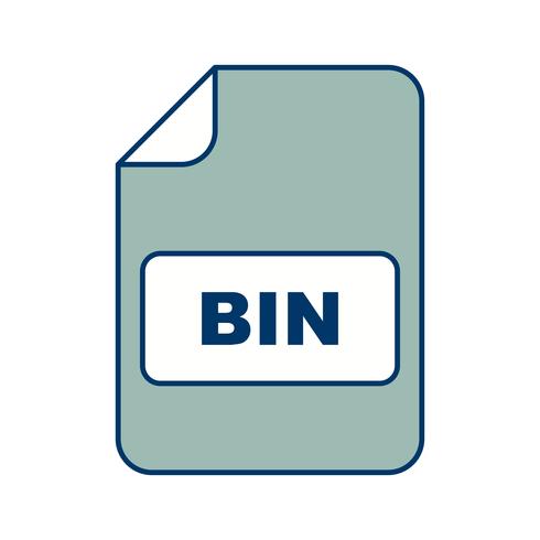 icono de vector bin