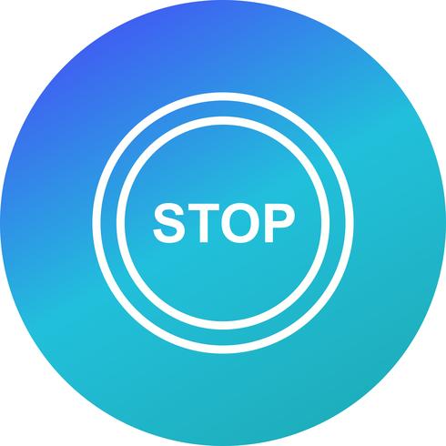 Vector Stop Icon