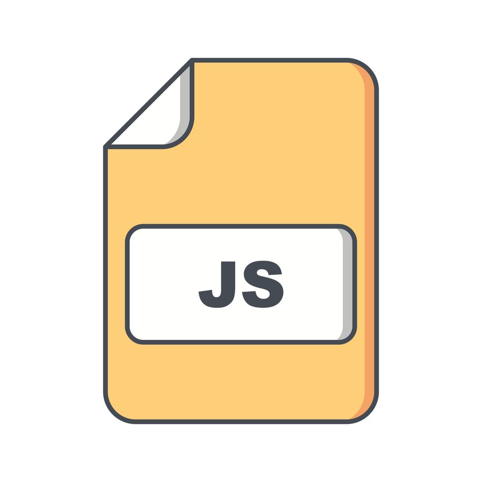 JS Vector Icon 380141 Vector Art at Vecteezy