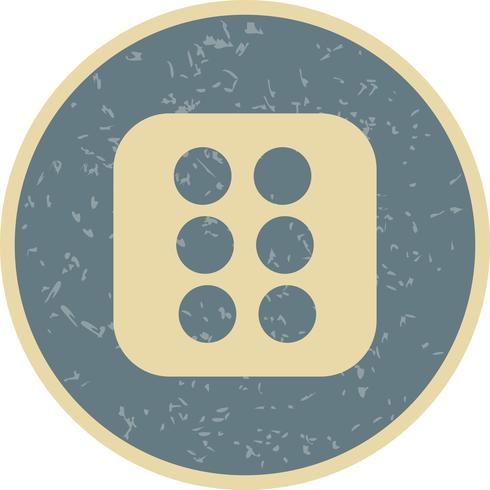 Dice Six Vector Icon