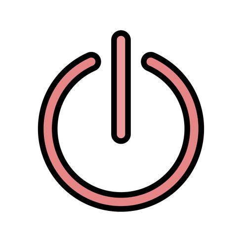 Shutdown Vector Icon