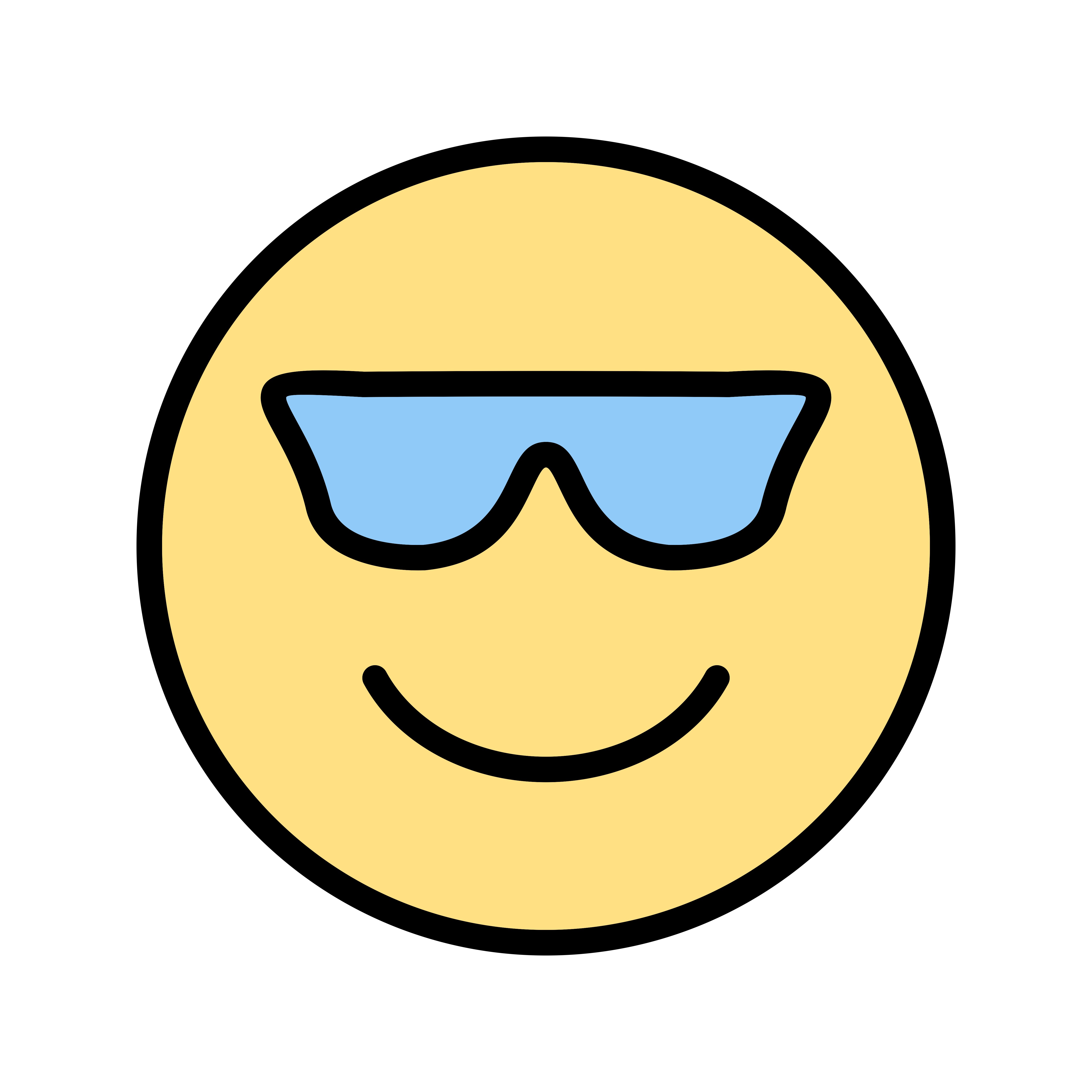 Download Cool Emoji Vector Icon 380239 - Download Free Vectors, Clipart Graphics & Vector Art