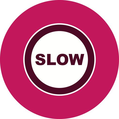 Vector Slow Icon