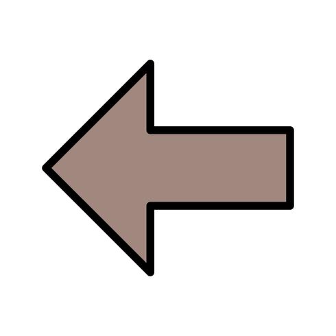 Left Vector Icon