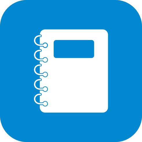 Notepad Vector Icon