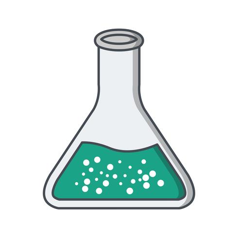 Beaker Vector Icon