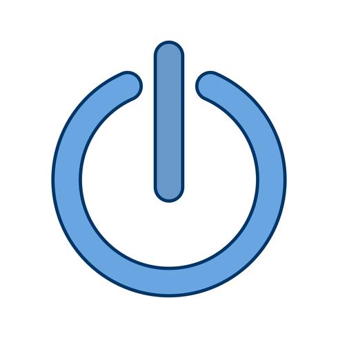 Shutdown Vector Icon