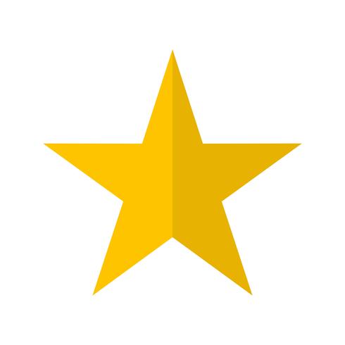 Icono de vector estrella