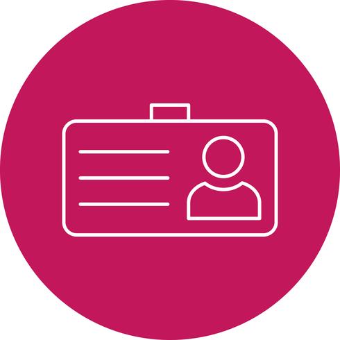 Student Card Vector Icon