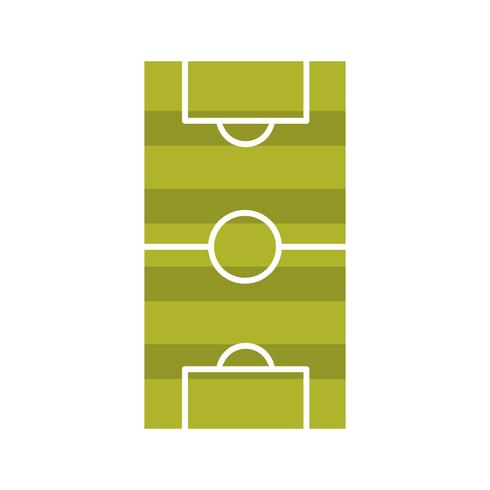 Icono de Vector de campo de fútbol
