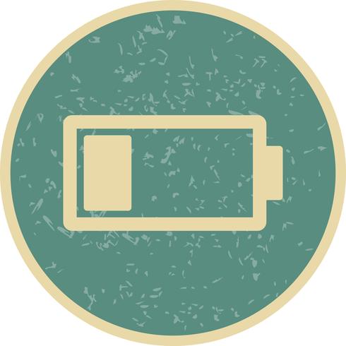 Low Battery Vector Icon