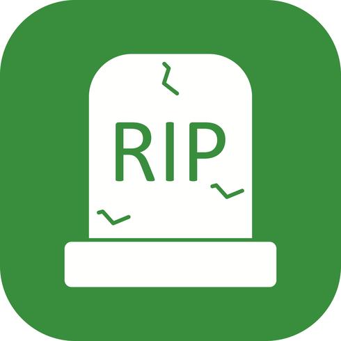 Icono de vector grave