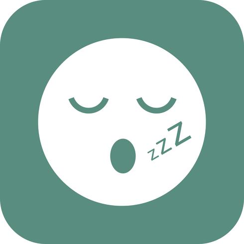 Dormir Emoji Vector Icon