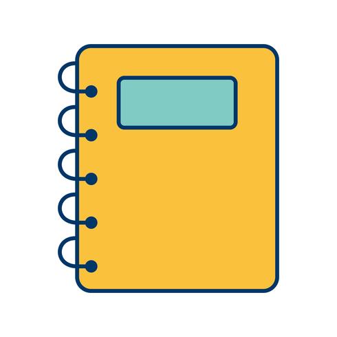 Notepad Vector Icon