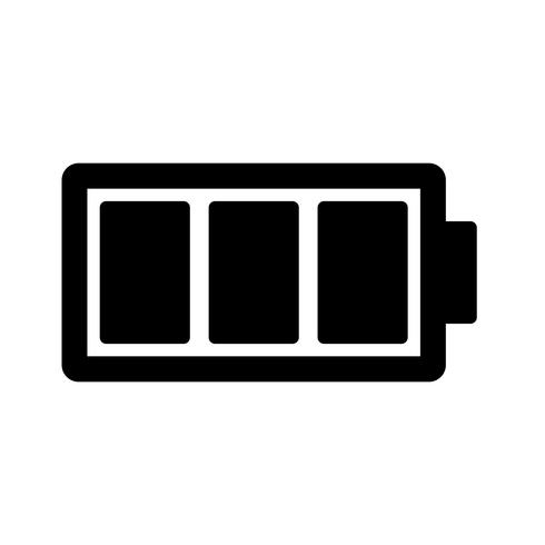 Full Battery Vector Icon