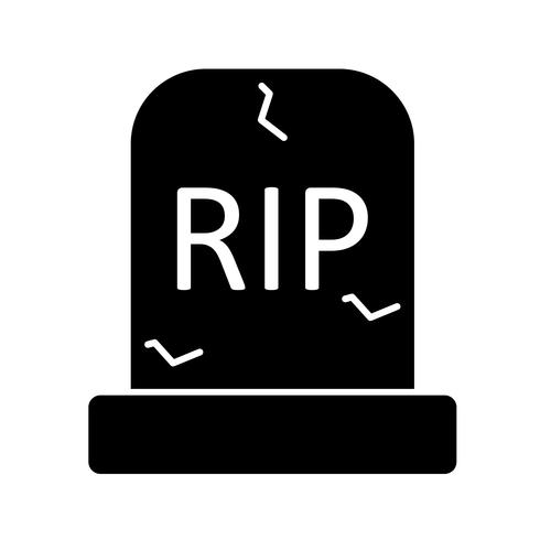 Icono de vector grave