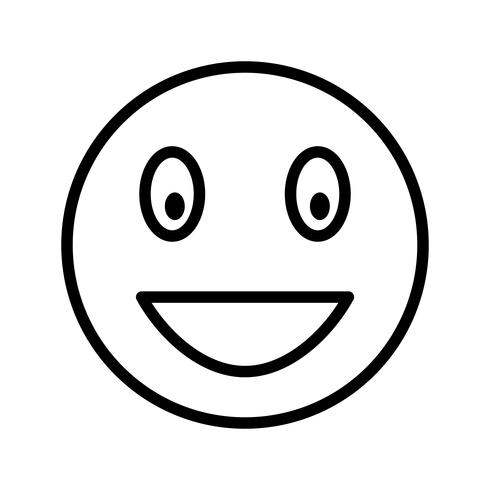 Laughing Emoji Vector Icon