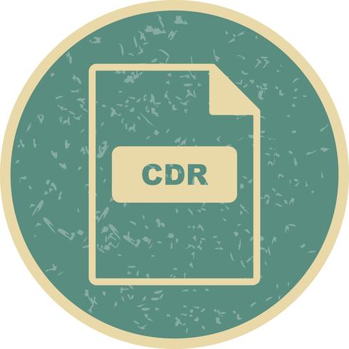 CDR Vector Icon